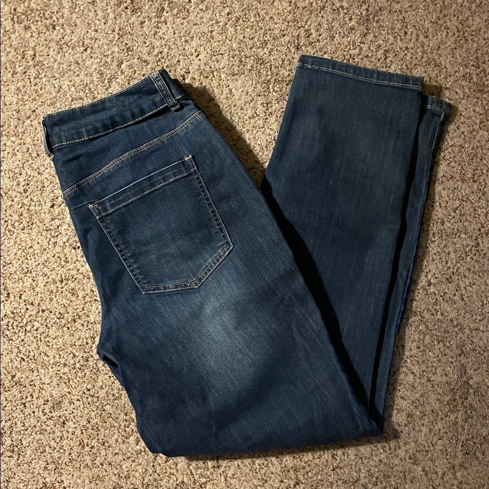 Chico’s Denim Jeans 0.5 ankle jeans inseam 28 size 6 like new - Picture 5 of 5